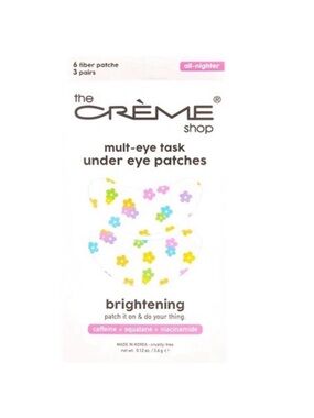 The Crème Shop Brightening Multi-Eye Task Under Eye Patches - Floral